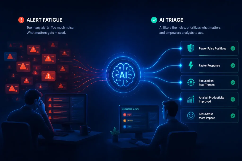 How AI Triage Ends Alert Fatigue in the SOC